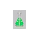 Minifigure, Utensil Bottle, Erlenmeyer Flask with Trans-Bright Green Fluid Pattern