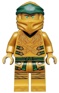 ninja dorado lego