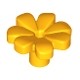 Friends Accessories Flower with 7 Thick Petals and Pin