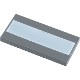 Tile 2 x 4 with White Stripe Pattern