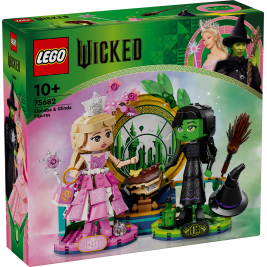 Figuras de Elphaba y Glinda