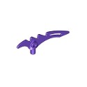 Minifigure, Weapon Crescent Blade, Serrated with Bar