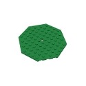 Plate, Modified 10 x 10 Octagonal with Hole